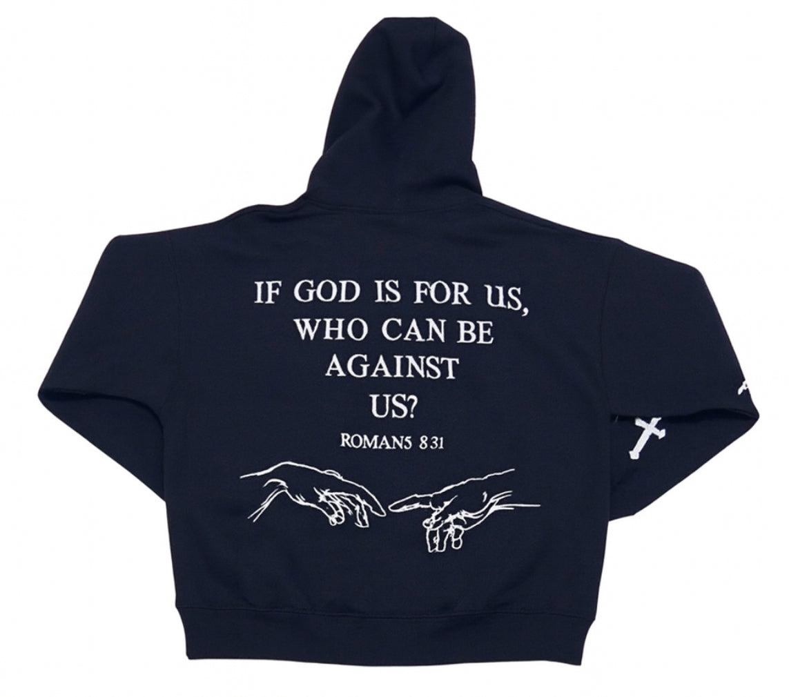 Baby pink, Dark green and Navy blue, Oversized hoodies