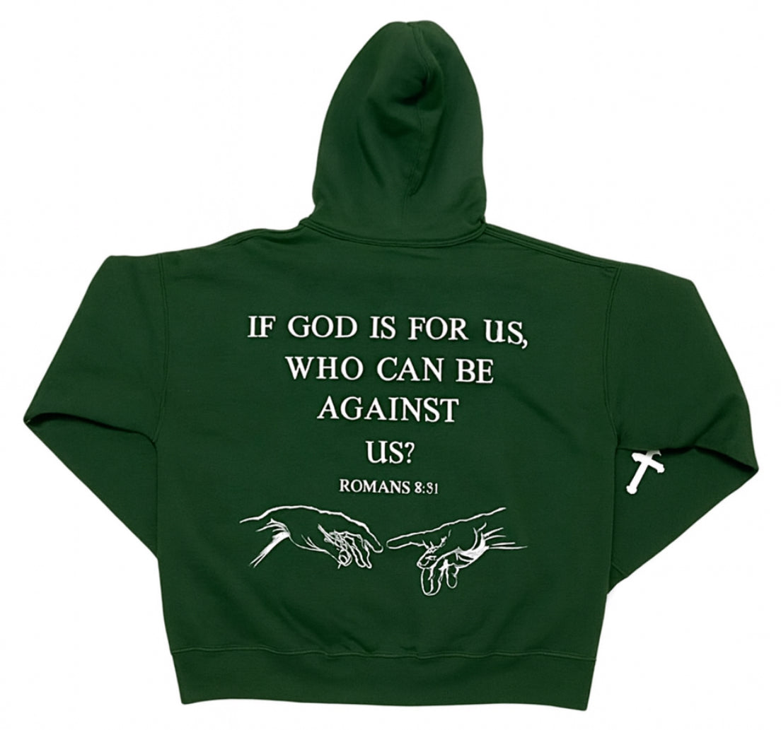 Baby pink, Dark green and Navy blue, Oversized hoodies