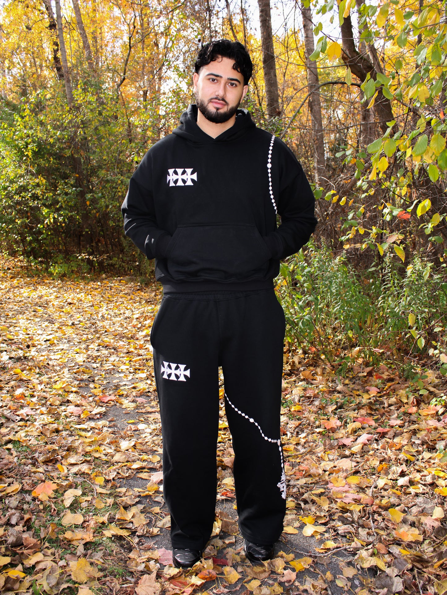 Crusaders Tracksuit - Black