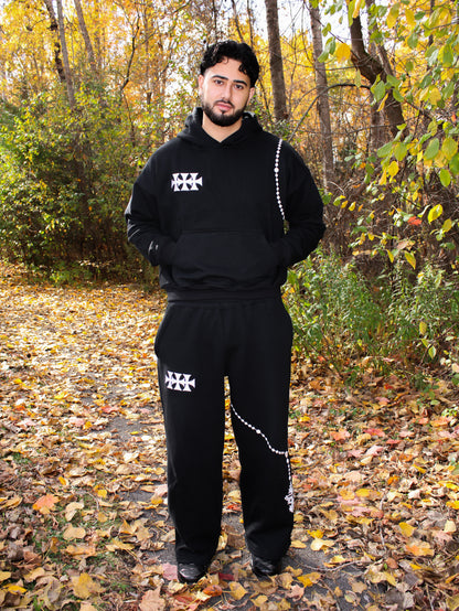 Crusaders Tracksuit - Black