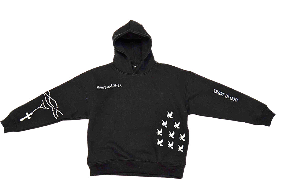 Midnight Blessing, Oversized Hoodie