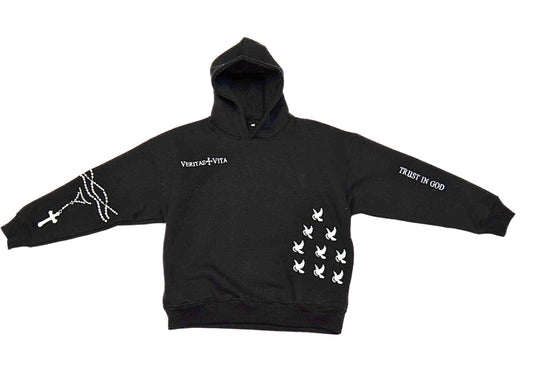 Midnight Blessing, Oversized Hoodie