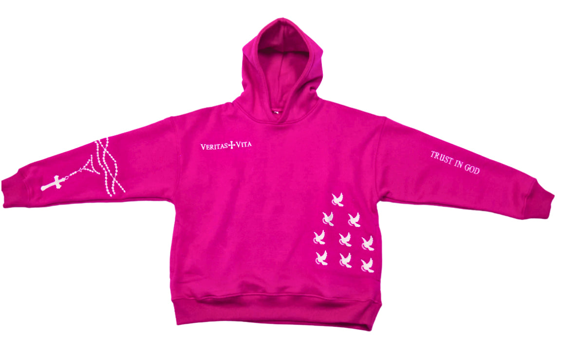 Blossom Blessing, Oversized Hoodie